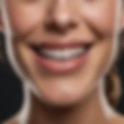 Radiant smile after teeth whitening