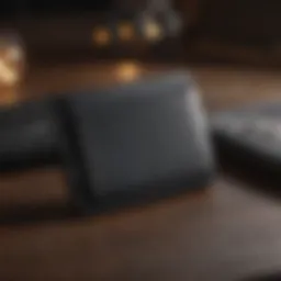 Sleek minimalist wallet