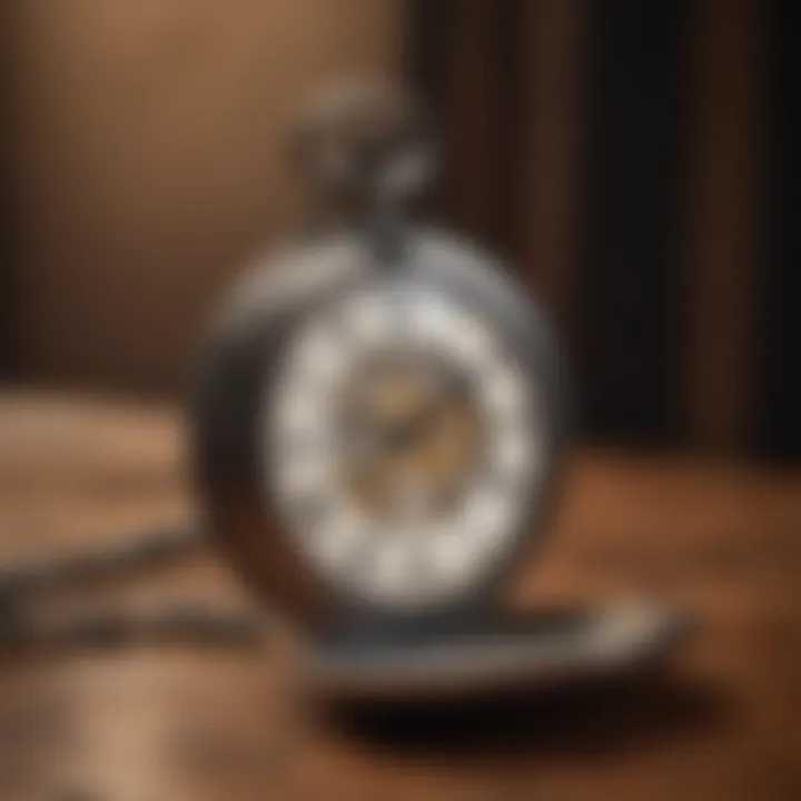 Vintage-inspired pocket watch