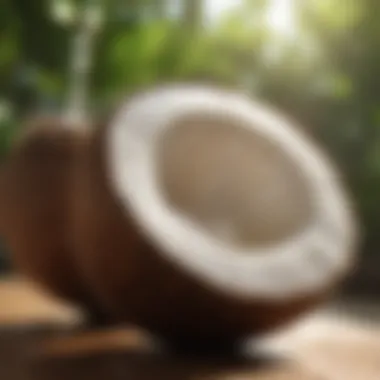 Replenishing Coconut Water for Sunburn Hydration Hydrating Coconut Water