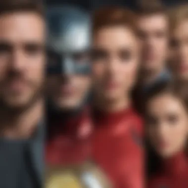 Character Dynamics: New Faces and Familiar Heroes Collage of new and returning characters in Marvel movies