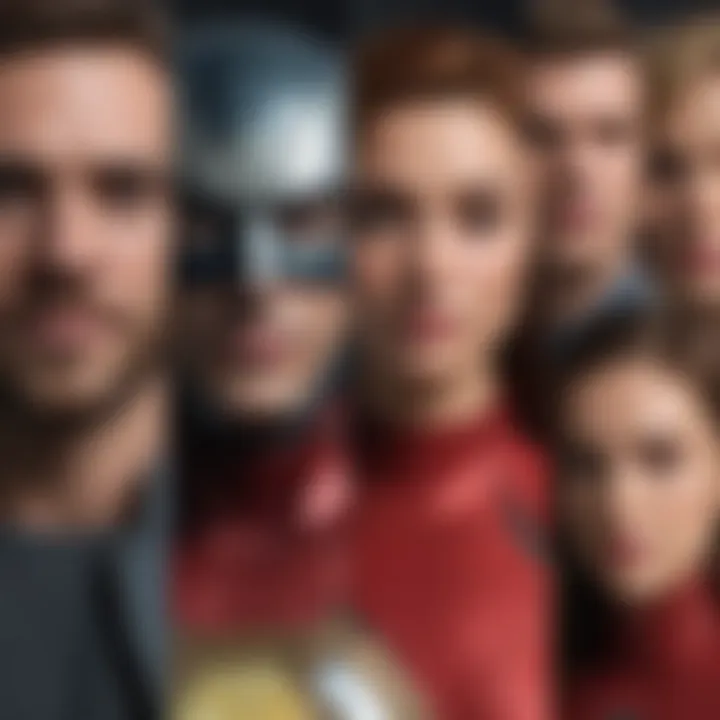 Character Dynamics: New Faces and Familiar Heroes Collage of new and returning characters in Marvel movies