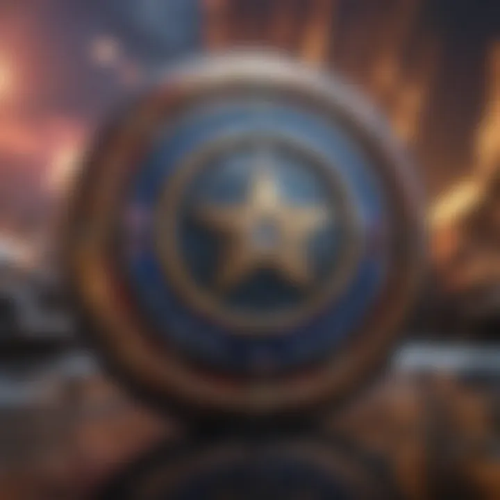 Marvel Cinematic Universe: A Cosmic Journey Marvel Cinematic Universe logo with a cosmic background