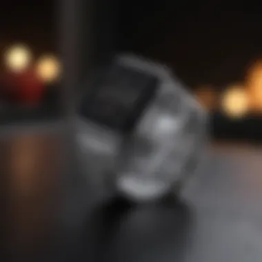 Polished Steel Band Sleek stainless steel Apple Watch band