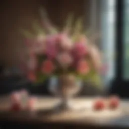 Elegant floral arrangement symbolizing love and appreciation