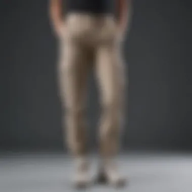 Neutral Cargo Pants for Casual Elegance Relaxed fit cargo pants in neutral tones