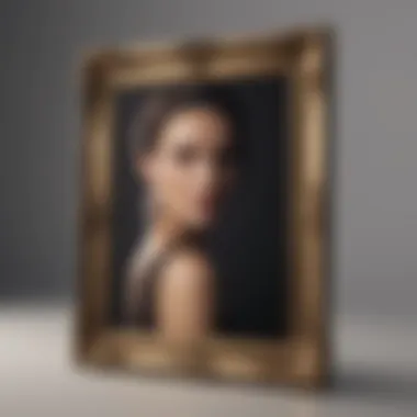 Timeless Elegance: Personalized Photo Frame Elegant photo frame showcasing a cherished memory