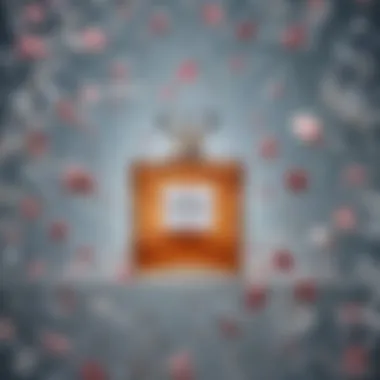 Intricate Blend of Chanel Fragrance Notes Artistic Representation of Chanel Fragrance Notes