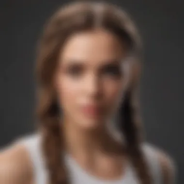 Chic Micro Braid Hairstyle Elegance Chic Micro Braid Hairstyle Elegance