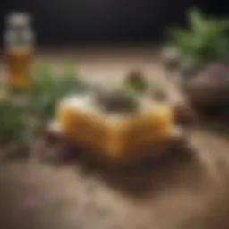 Organic herbal ingredients for vaginal soap