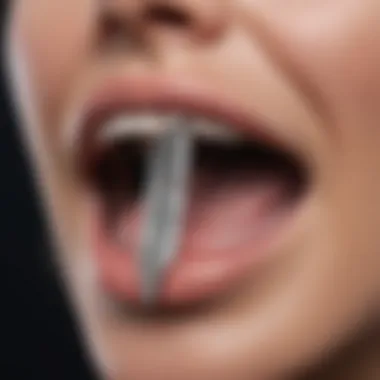Precision Tongue Scraper Tool Tongue Scraper Tool