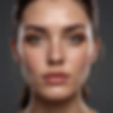 Effects of Oily Skin Flowchart showing the effects of oily skin
