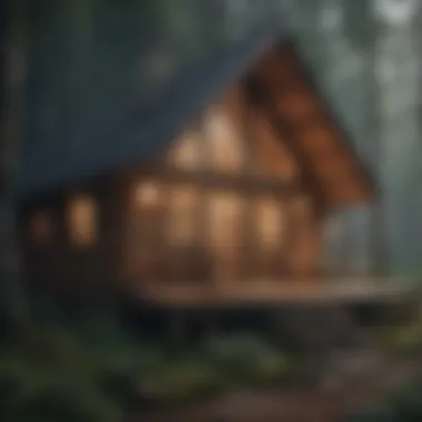 Cozy Cabin in the Woods Cozy Cabin in the Woods