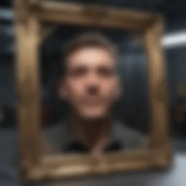 Artisan Precision Detailed craftsmanship of a Walmart king frame in close-up