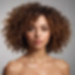 A variety of curl types showcasing vibrant, bouncy curls.