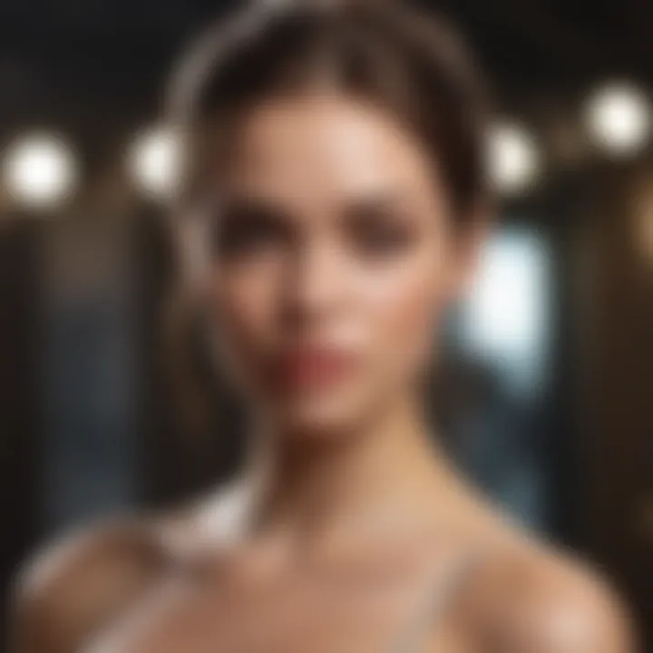 Fashion model casting call event with diverse models