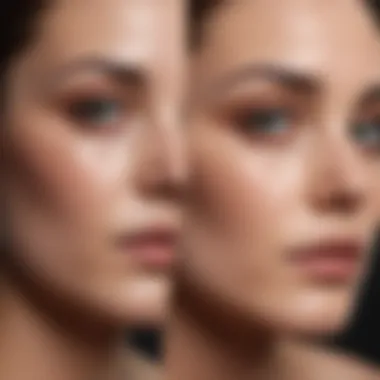 Transformative Effects of Skin Treatments Before and after results of a skin treatment for black spots