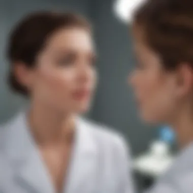 Dermatologist Consultation Consultation with a dermatologist