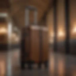 Elegant and durable hard luggage for travel