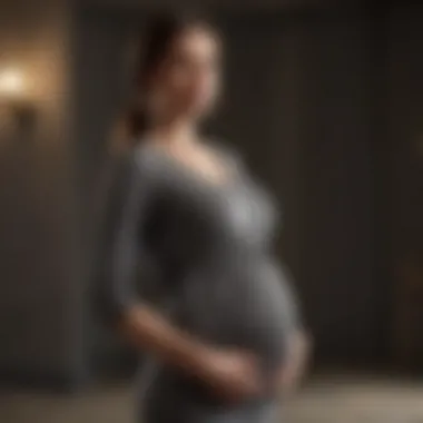 Elevate Your Style for Special Moments Elegant maternity top designed for special occasions