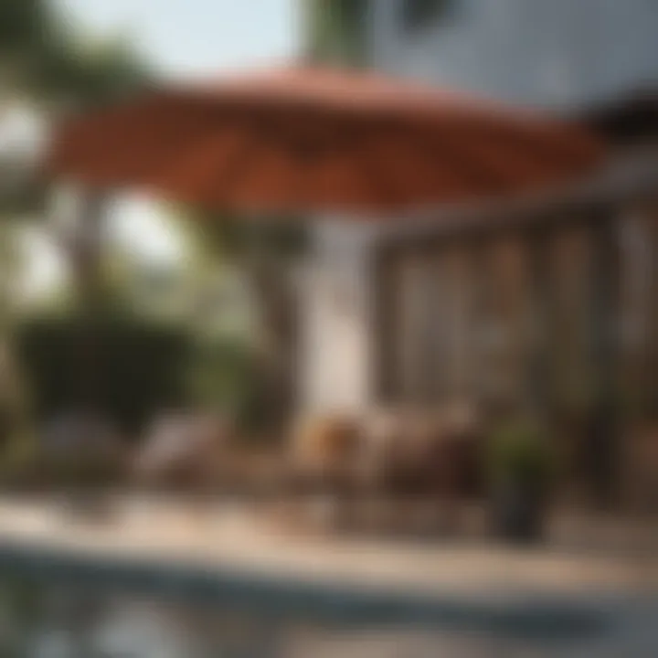 Elegant Patio Umbrella