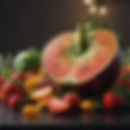 Fresh fruits and vegetables