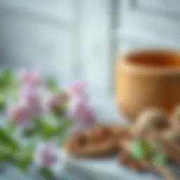 Fresh herbs for natural freshness