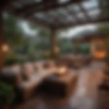 Exotic VRBO Vacation Rental Home Outdoor Living Space