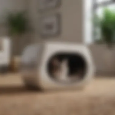 Luxurious Premium Materials Cat Litter Box Luxurious cat litter box with premium materials