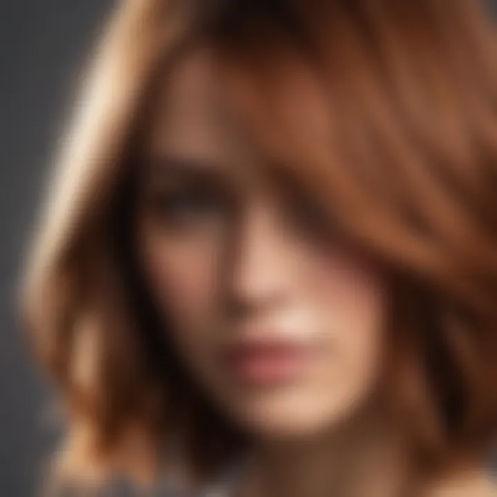 Earthy Sienna Hair Color