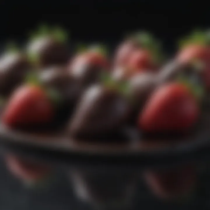 Decadent Dark Chocolate Dipped Strawberries