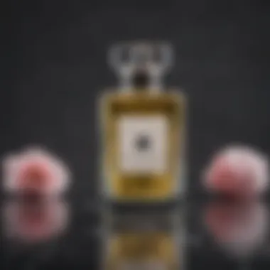 An artistic representation of fragrance notes associated with Jo Malone