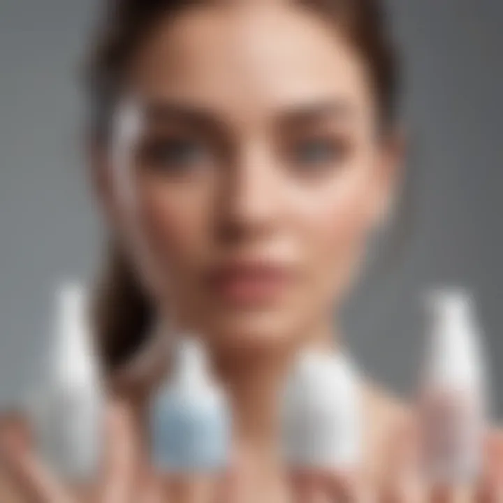 A diverse selection of moisturizers catering to different skin types
