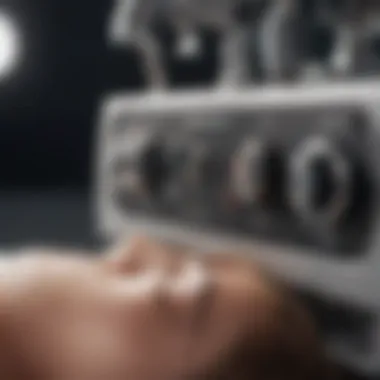 Advanced Microdermabrasion Equipment Close-up of microdermabrasion equipment, emphasizing its precision and advanced technology.