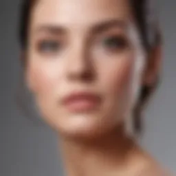 An array of skincare products designed for pore refinement