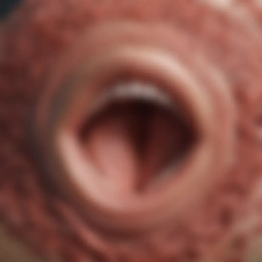 Illustration depicting the historical origins of the term 'mole vagina'