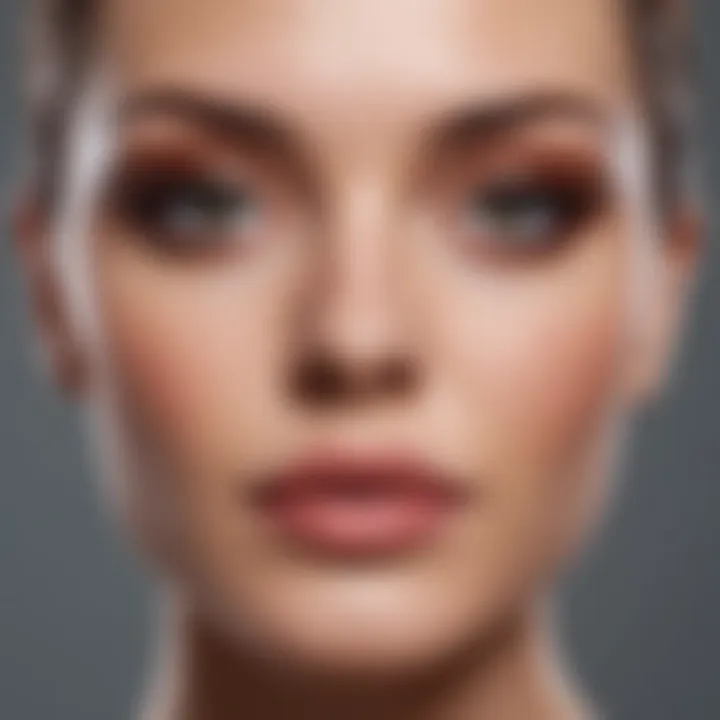 Visual representation of advanced permanent makeup technology