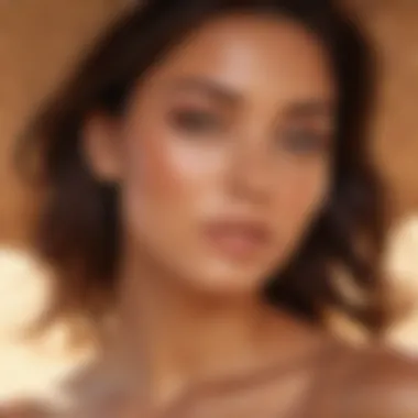 A vibrant sunlit setting symbolizing the essence of a sun-kissed glow.