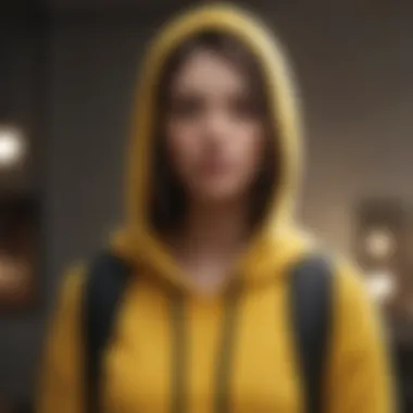 Fashionable outfits styled with a yellow hoodie, showcasing versatility.