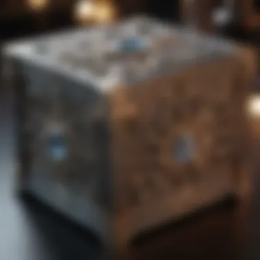 Luxurious Jewelry Box Exquisite jewelry box with intricate design