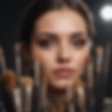 Professional Collection of Makeup Brushes Professional Makeup Brush Collection