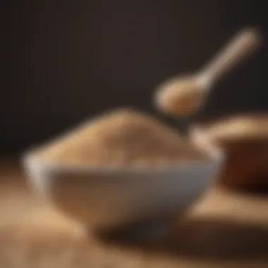 Whole Grains for Clearer Skin A bowl of whole grains, a source of fiber for skin health.