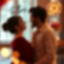 Symbolic representation of love and commitment in relationships