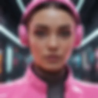 Futuristic Neon Glamour Futuristic Neon Glamour