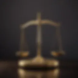 Golden Balance Scale Symbolizing Weight Loss