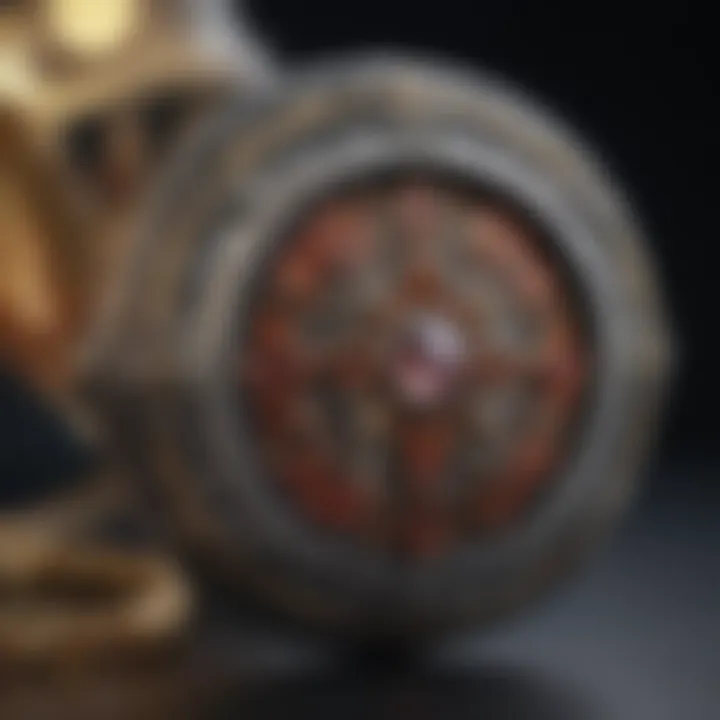 Artisan crafted jewelry with intricate design