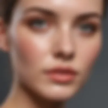 Resulting Smooth Skin Smooth skin result after shaving peach fuzz