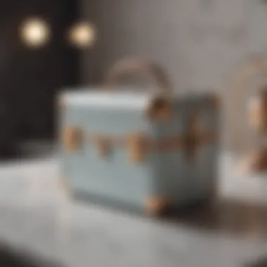 Intelligent Storage Design Innovative Interior Organization of Paravel Vanity Case