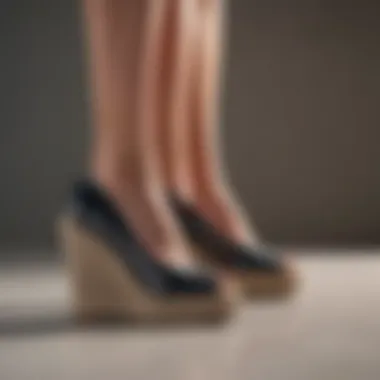 Timeless Sophistication Unveiled Kate Middleton's Classic Wedge Collection