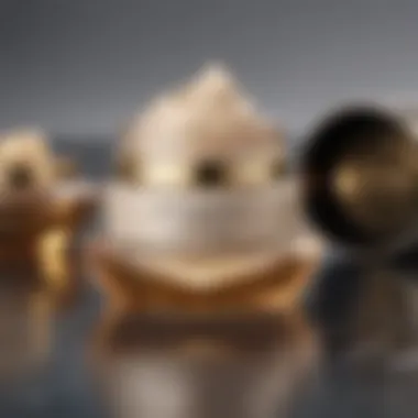 Opulent Elegance in Eye Cream Packaging Luxurious Eye Cream Packaging with Gold Accents